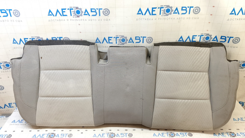 Rear seat cushion for Toyota Camry v55 15-17 USA, gray fabric, gray stitching, needs cleaning, foam tear, foam break