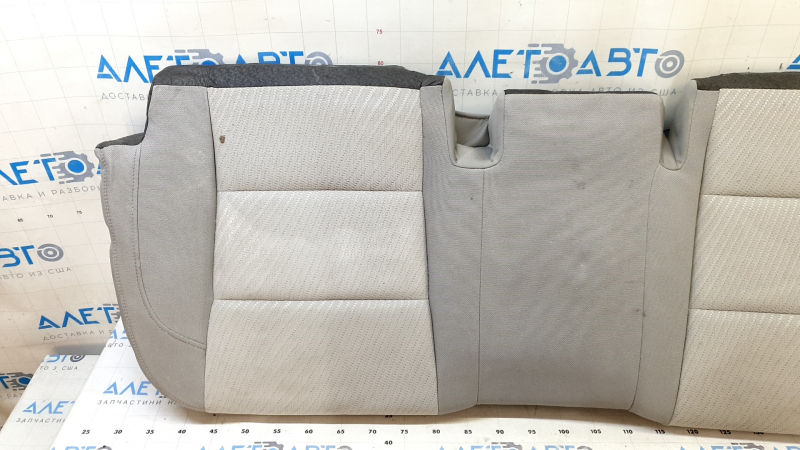 Rear seat cushion for Toyota Camry v55 15-17 USA, gray fabric, gray stitching, needs cleaning, foam tear, foam break