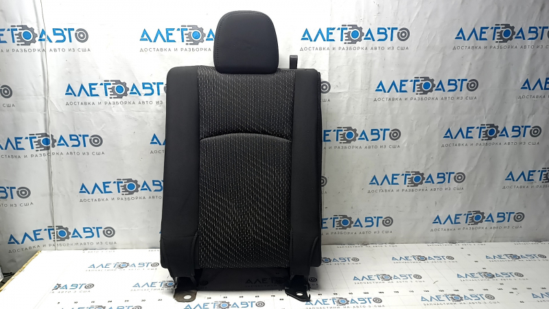 Right rear seat backrest, 3rd row, Dodge Journey 11-19, black cloth, with headrest