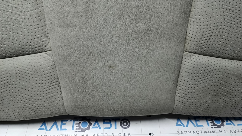 Nissan Leaf 13-17 rear seat cushion, gray, heated, dry-cleanable