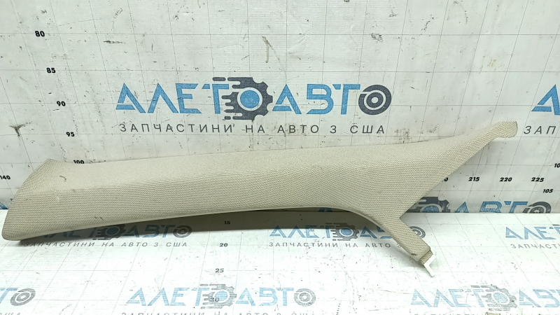 Left front pillar trim for Audi Q5 80A 18-24 beige, needs cleaning, scratches, cracks in fasteners