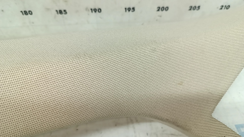 Left front pillar trim for Audi Q5 80A 18-24 beige, needs cleaning, scratches, cracks in fasteners