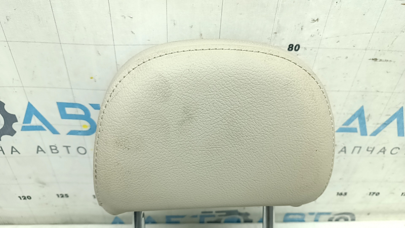 Rear right headrest for Audi Q5 80A 18-20 leather, beige, ready to clean
