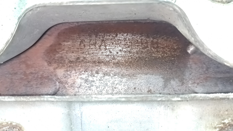 Mitsubishi Outlander 22-25 2.5 exhaust pipe with catalytic converter