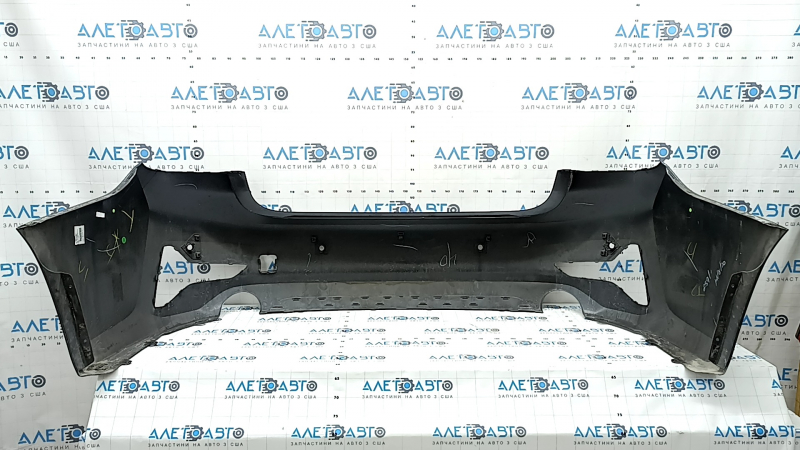 Bare rear bumper for BMW 3 G20 19-22 with parking sensors, graphite