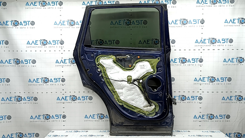 Rear left door assembly for Honda CRV 17-22 blue B-588P, tinted, butt