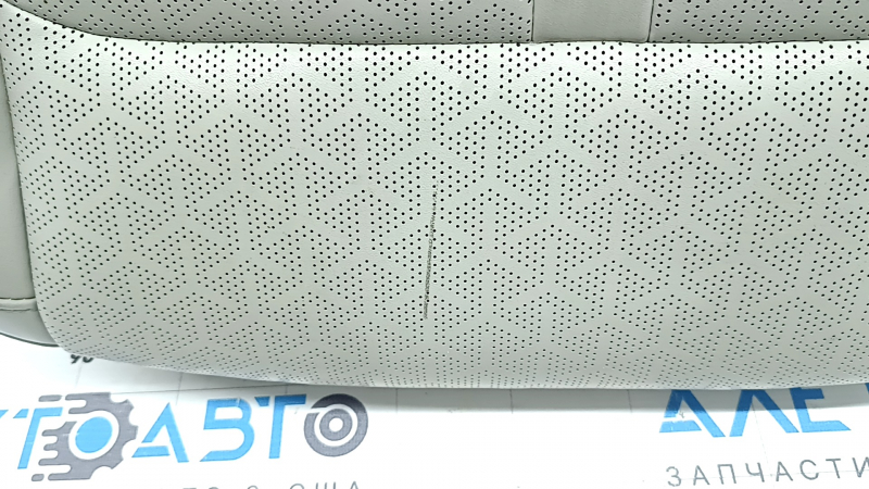 Kia Sorento 21-24 passenger seat cushion upholstery, perforated, gray leather, heated, ready to clean