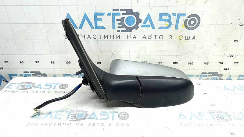 Left side mirror assembly for Toyota Camry v55 15-17, 5 pins, silver 1J9, scratches