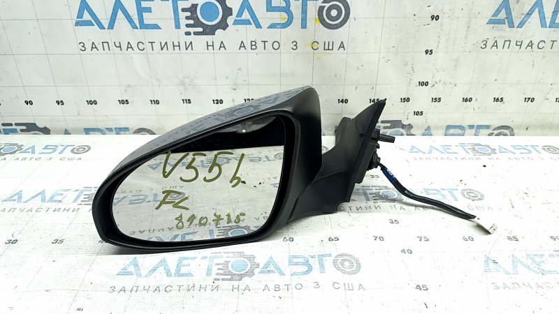 Left side mirror assembly for Toyota Camry v55 15-17, 5 pins, silver 1J9, scratches