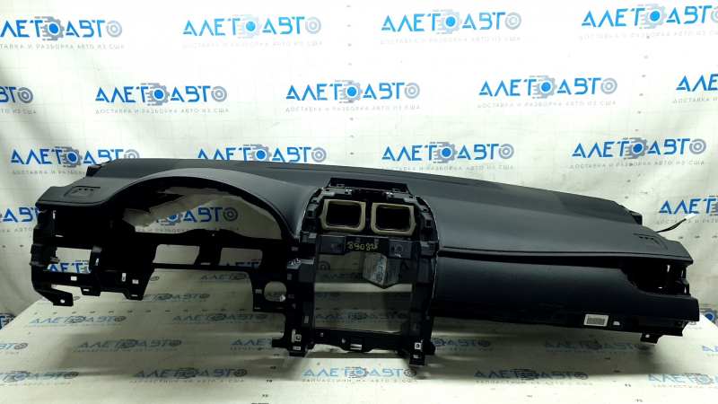 Front dashboard without airbag for Toyota Camry v55 15-17 USA, black, white stitching