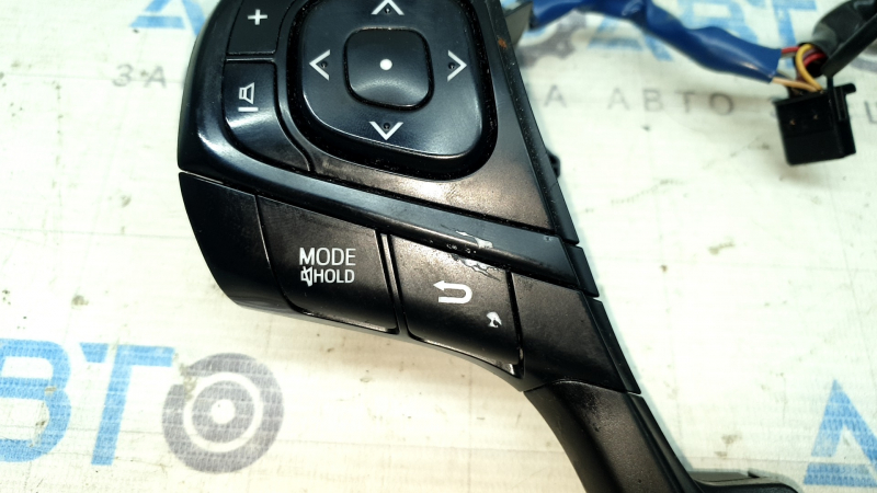 Toyota Camry V55 2015-2017 LE steering wheel control buttons, type 2, worn buttons, scratches
