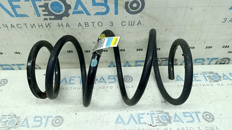 Front right spring Toyota Camry v55 15-17 usa LE XLE yellow blue
