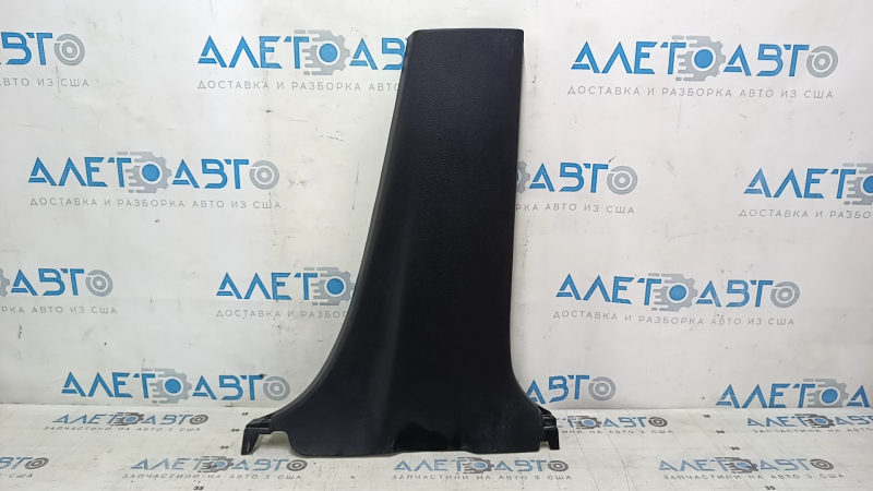 Lower right center pillar trim for Nissan Sentra 13-19, black, scratches