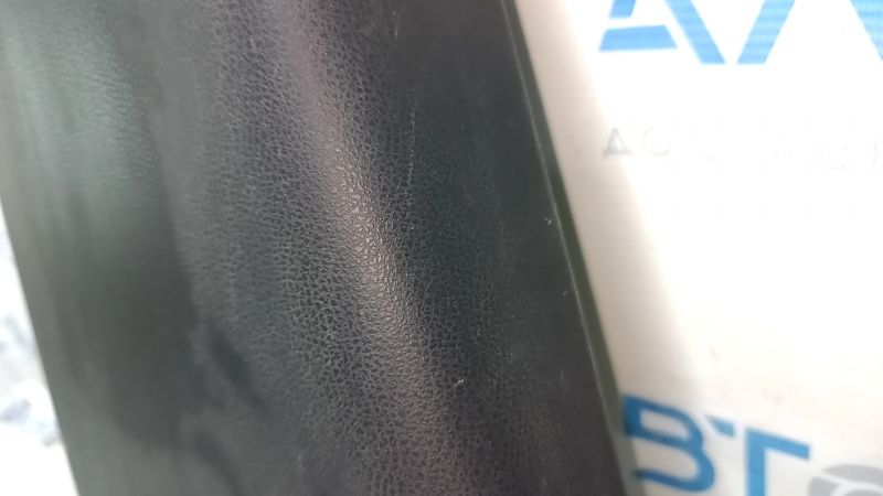 Nissan Versa 12-19 USA lower left center pillar trim, black, scratches