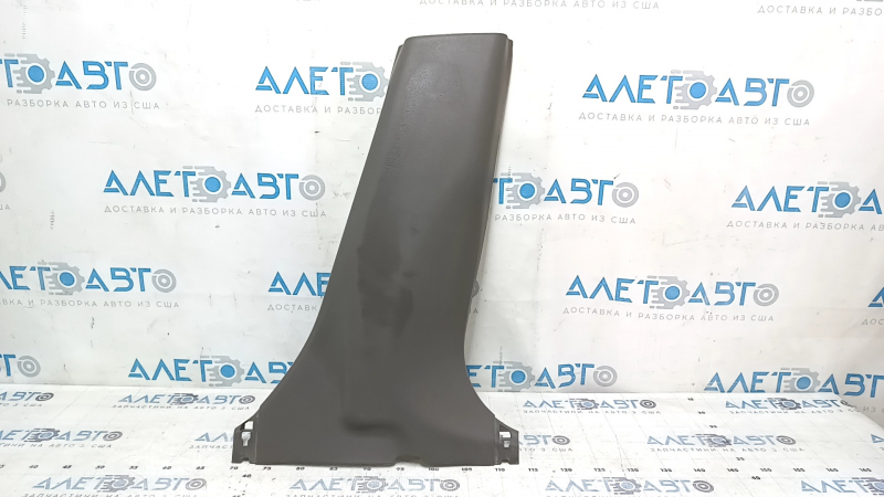 Lower right center pillar trim for Nissan Leaf 13-17, gray, scratches