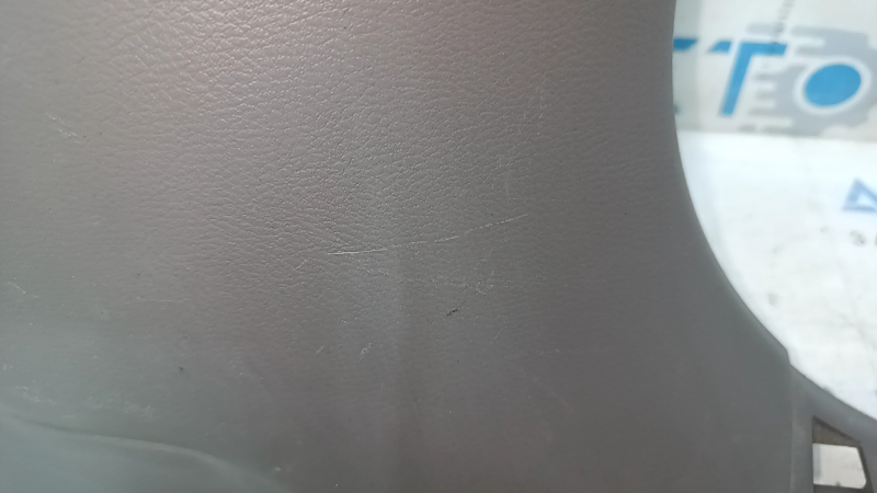 Lower right center pillar trim for Nissan Leaf 13-17, gray, scratches