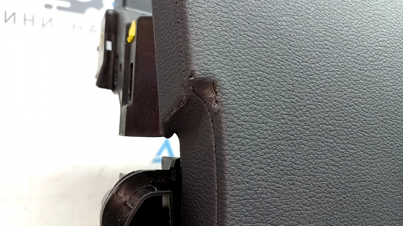 Audi A6 C8 19-24 dashboard with AIRBAG, no projection, black with dark gray, rusty squib