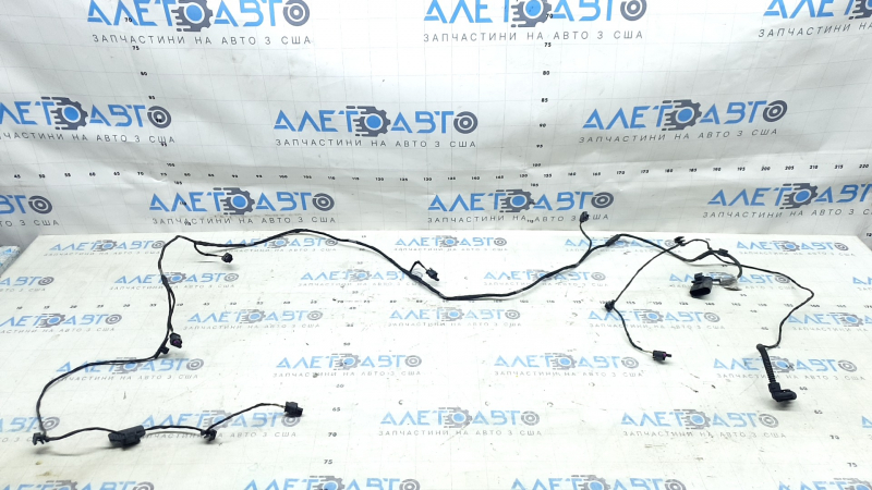 Audi A6 C8 19-25 rear bumper wiring for parking sensors and park assist