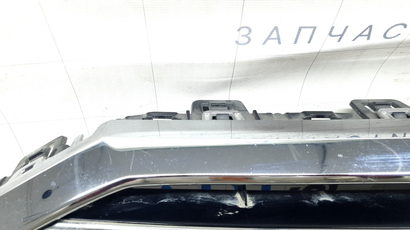 Audi A6 C8 19-23 radiator grille assembly for parking sensors, radar and camera, chrome, with emblems and trims, sand
