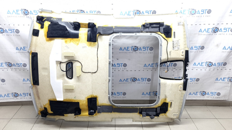 Audi A6 C8 19-23 headliner for panoramic windows, gray, scratches, ready for dry cleaning