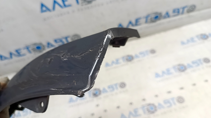 Left front bumper lip for Audi E-Tron 19-23 Quattro, body-color, graphite LZ7SB, sand, scratches