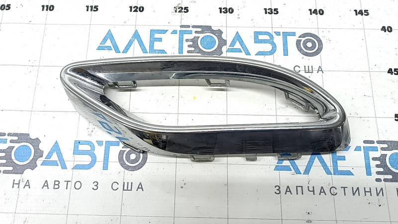 Right muffler trim for Mercedes A-class V177 19-22 chrome