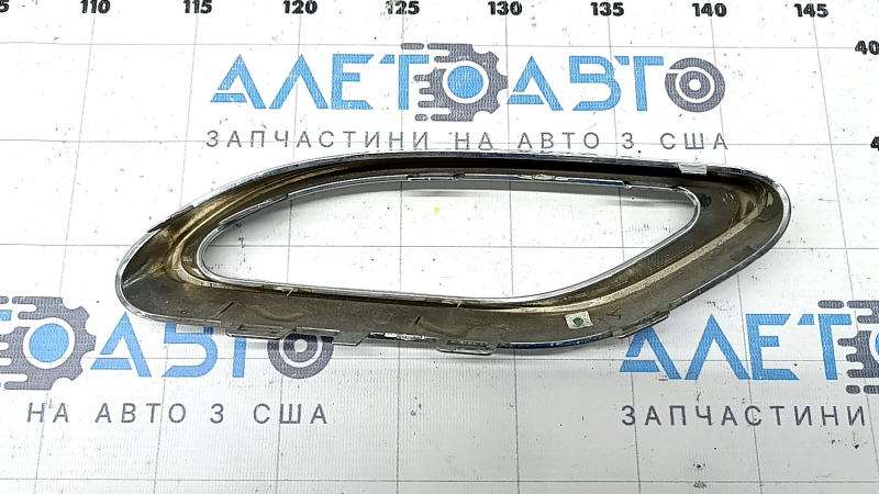 Right muffler trim for Mercedes A-class V177 19-22 chrome