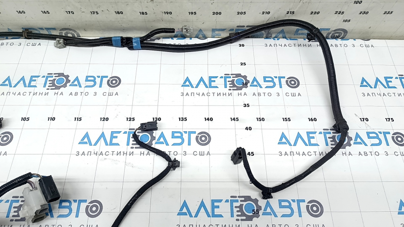 Toyota Venza 21 front bumper wiring for parking sensors and fog lights