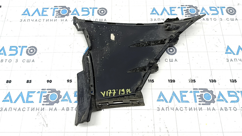 Mercedes A-class V177 19-22 front bumper air duct, left, inner part, AMG pack