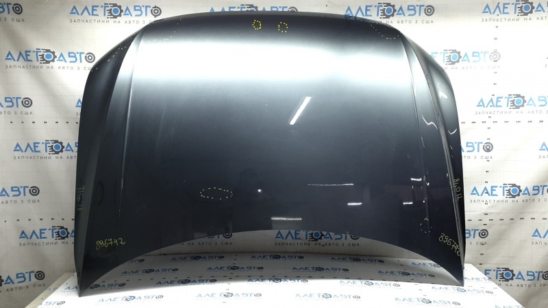 VW Tiguan 18-24 steel hood, graphite LD7X, bumpers