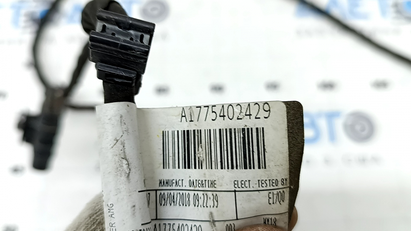 Mercedes A-Class V177 19-22 Front Bumper Wiring for Radar, AMG Pack