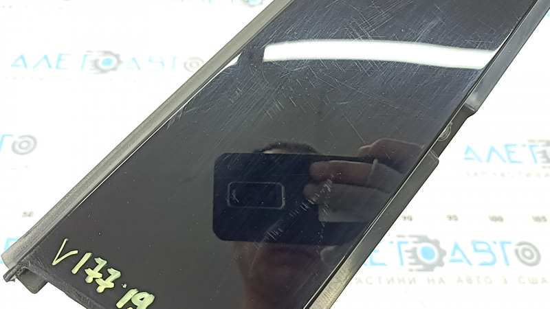 Side door trim, rear left, Mercedes A-class V177 19-22, gloss black, polished