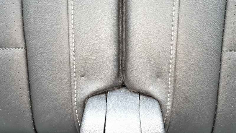 Rear seats, 3rd row, VW Tiguan 18-21, black leather, ready to clean