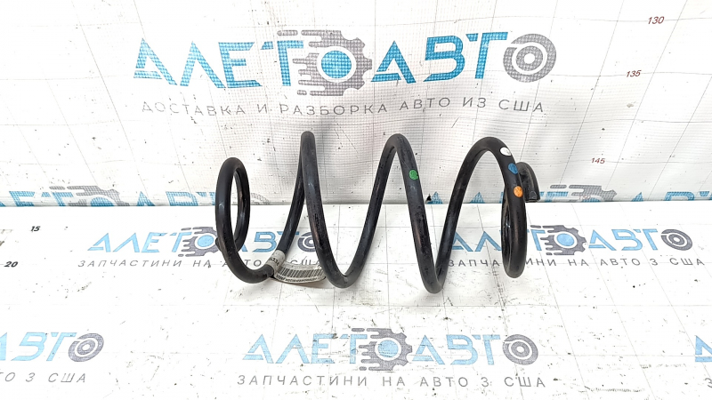 Rear left spring for Mercedes A-class V177, 19-22 stiffness, orange, blue, white, green