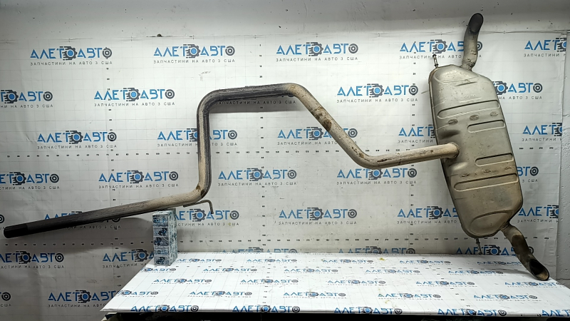 VW Tiguan 18-20 fwd exhaust pipe with barrels, without resonator