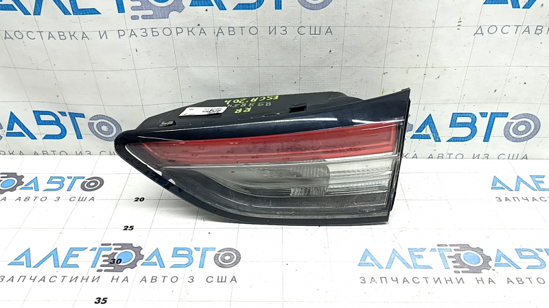 Ford Escape MK4 20-22 right inner trunk lid light, cracks, body breaks