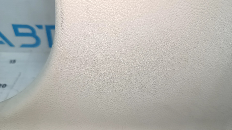 Lincoln MKC 15-16 lower left center pillar trim, beige, scratches, needs cleaning