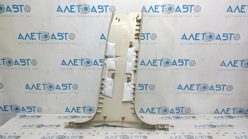 Lincoln MKC 15-16 lower left center pillar trim, beige, scratches, needs cleaning