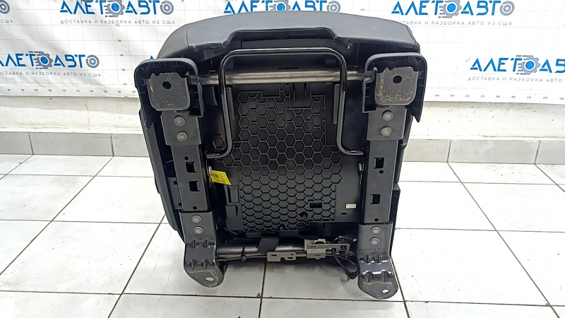Rear seat, 2nd row, right, Ford Escape MK4 20-22, without airbag, manual, black leather, perforated, wrinkled