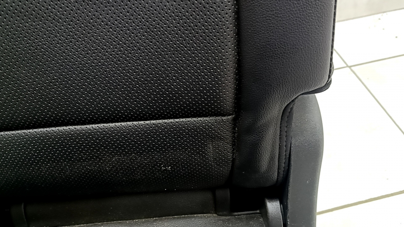 Rear seat, 2nd row, right, Ford Escape MK4 20-22, without airbag, manual, black leather, perforated, wrinkled