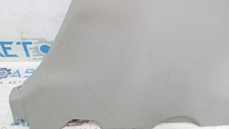 Lower right center pillar trim for Toyota Prius 30 10-15, gray, scratches, needs cleaning