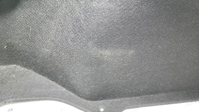 Left arch trim for Hyundai Elantra AD 19-20, black, worn