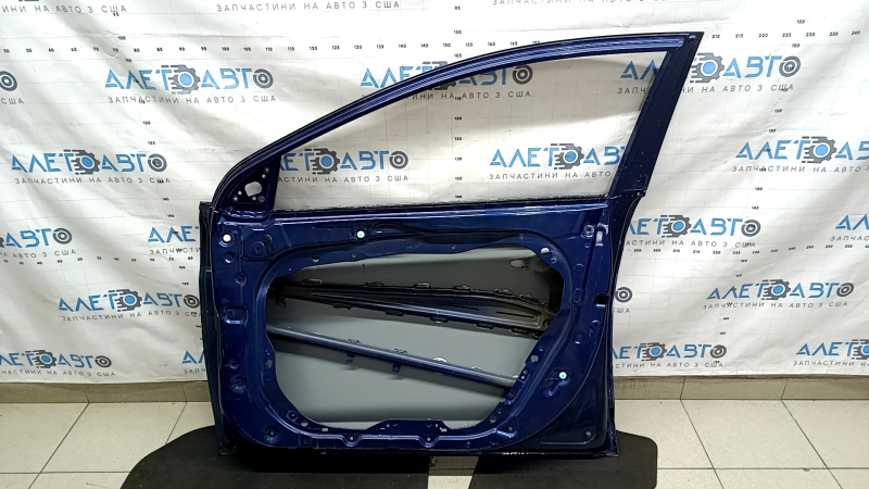 Front right door assembly for Hyundai Elantra AD 17-20, blue VU, painted 0.25-0.3