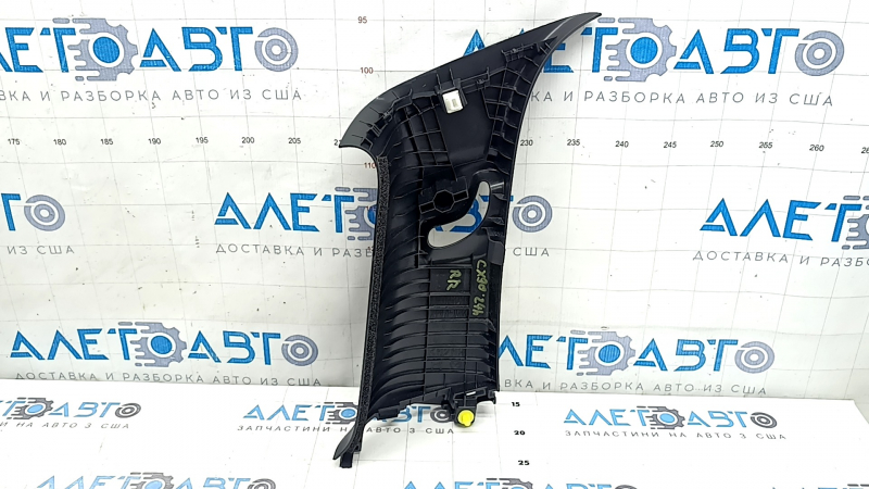 Mazda CX-90 24-26 black rear pillar trim panel in front of the window, upper right