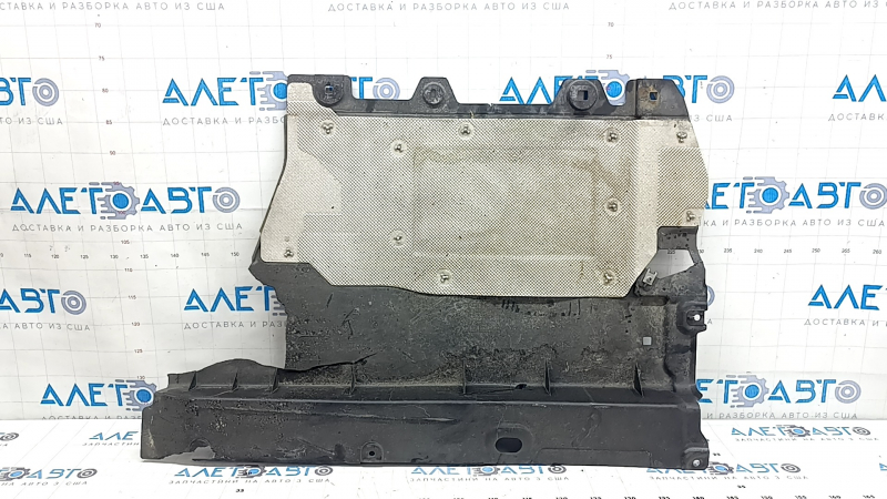 Mazda CX-90 front right underbody protection 24-26 cracks, body is punctured, no fragments