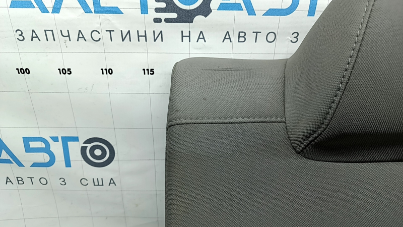 Left rear seat backrest for Hyundai Elantra AD 19-20, gray cloth, dry-cleanable