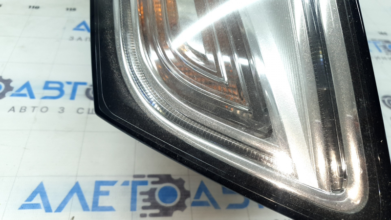 Left front headlight assembly for Audi Q5 8R 13-17, restyling, xenon, scratches, needs polishing