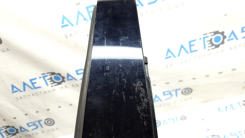 Rear left side door trim for Audi Q5 8R 09-17, glossy black, scratches, scuffs