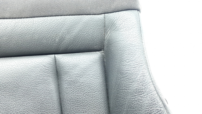 Audi Q5 8R 13-17 passenger seat back upholstery, grey leather, heated, dented