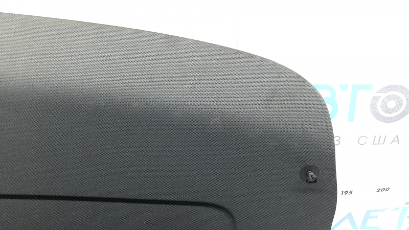 Black luggage compartment shelf for Audi Q5 8R 09-17, for cleaning
